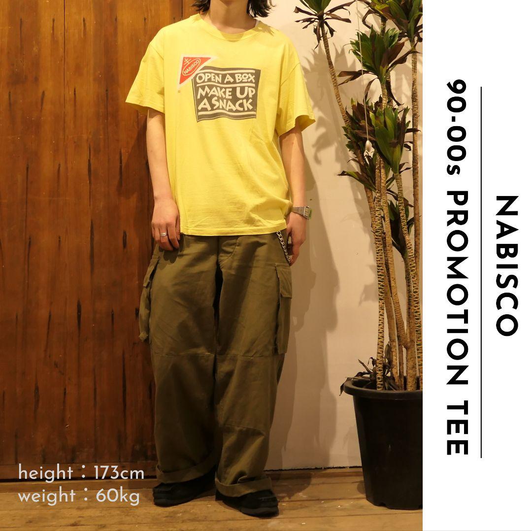 VINTAGE 90s L Promotion Tee -NABISCO-