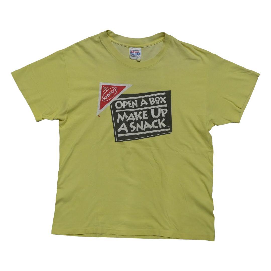 VINTAGE 90s L Promotion Tee -NABISCO-