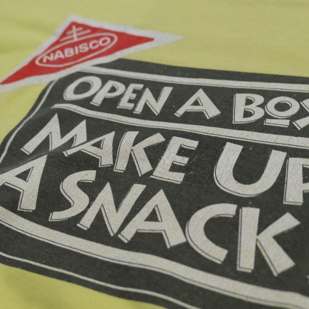 VINTAGE 90s L Promotion Tee -NABISCO-