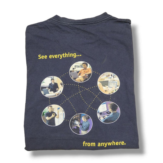 VINTAGE 00s XL Promotion Tee -Fluke networks-