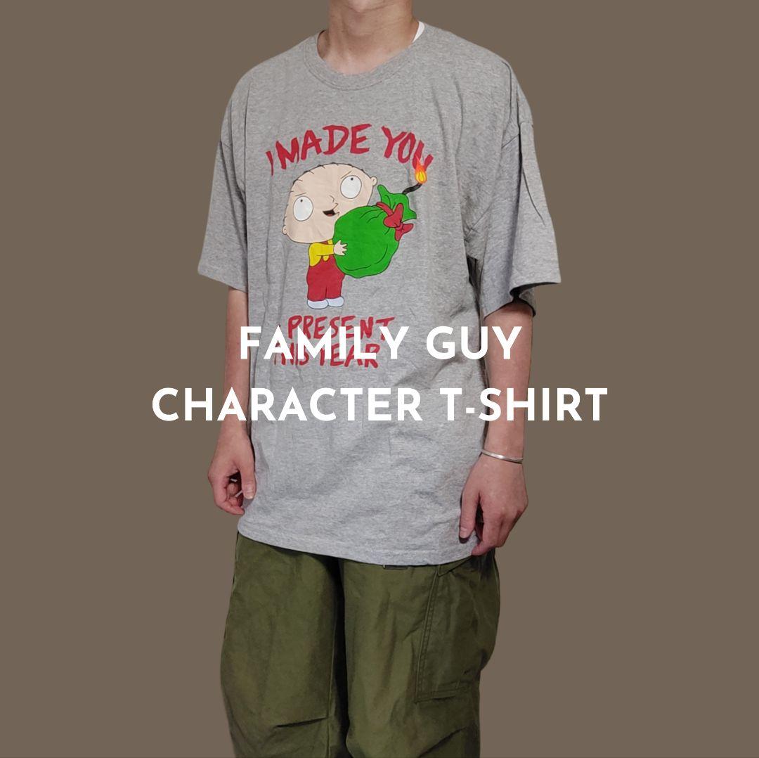 USED XL Character T-shirt -FAMILY GUY-