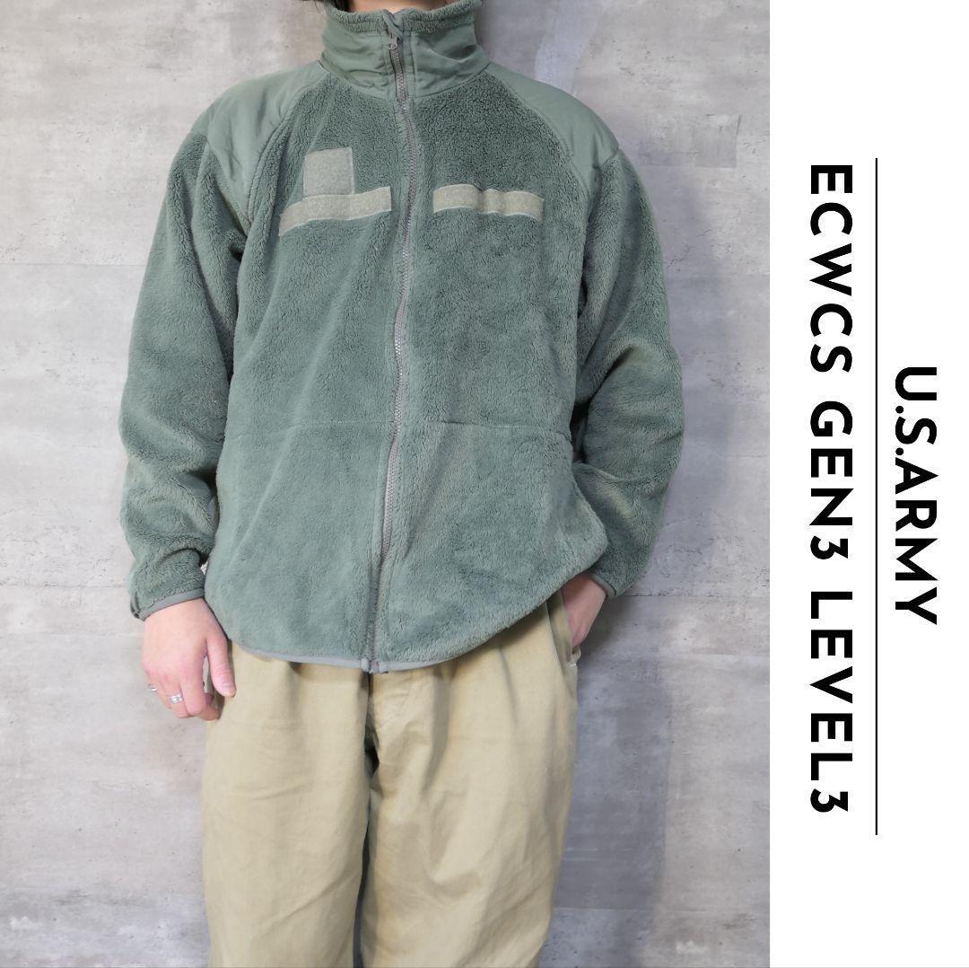 USED MEDIUM-REGULAR ECWCS GEN3 LEVEL3 Fleece jacket -U.S.ARMY-