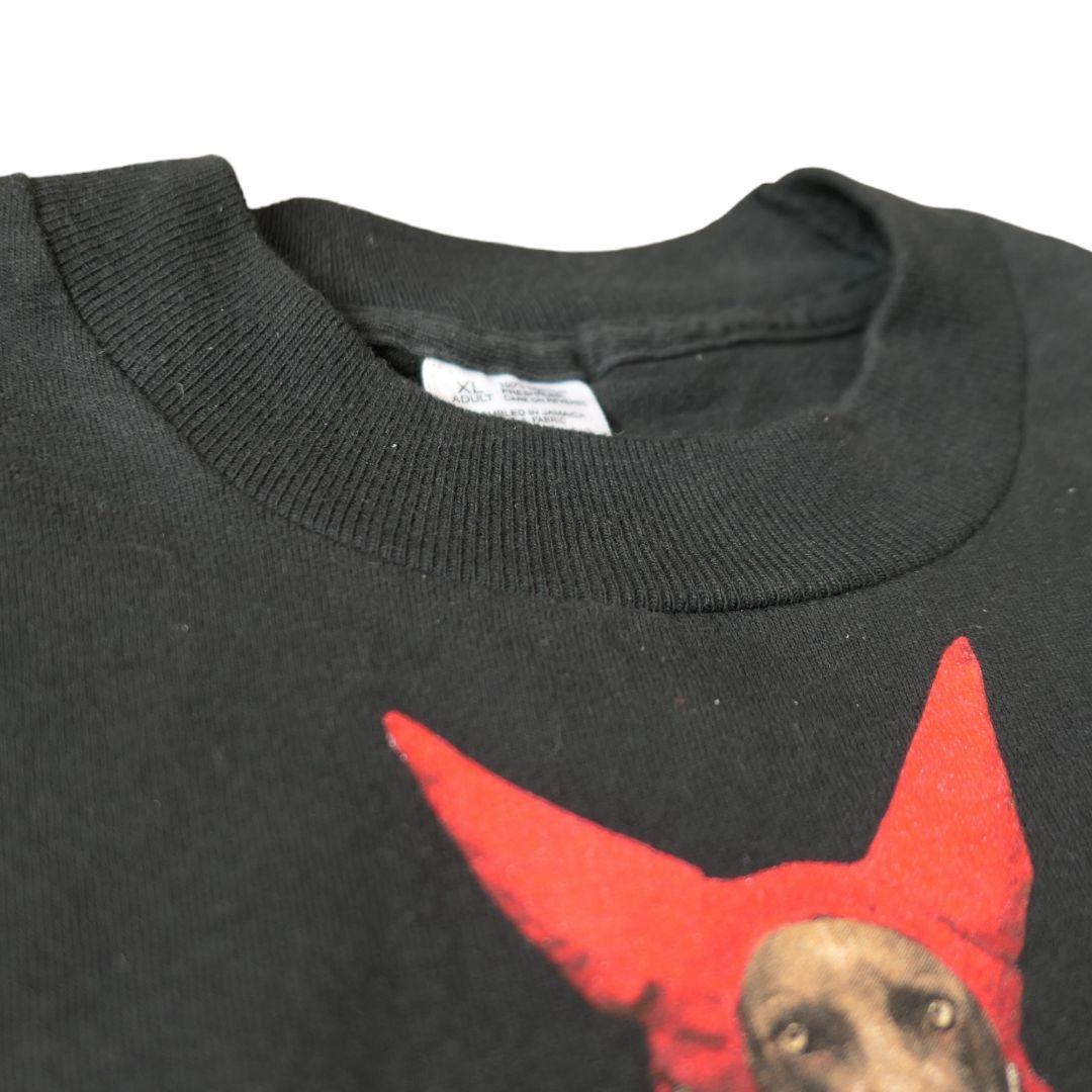 VINTAGE 90s XL Art Tee -William Wegman-