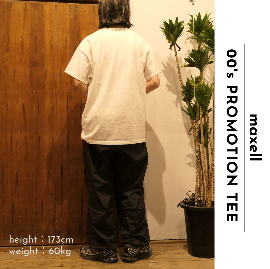 VINTAGE 00s L Promotion Tee -maxell-