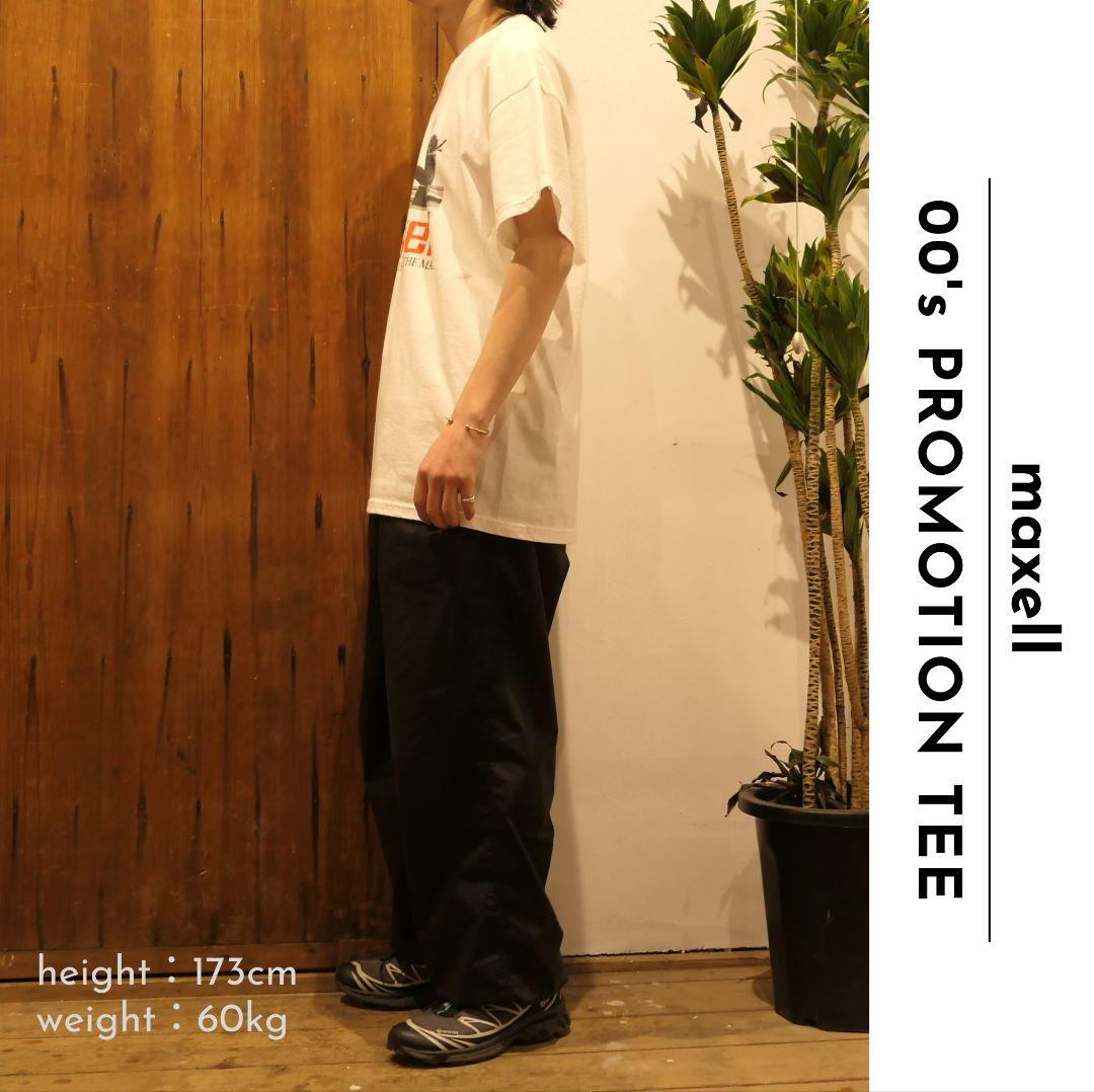 VINTAGE 00s L Promotion Tee -maxell-