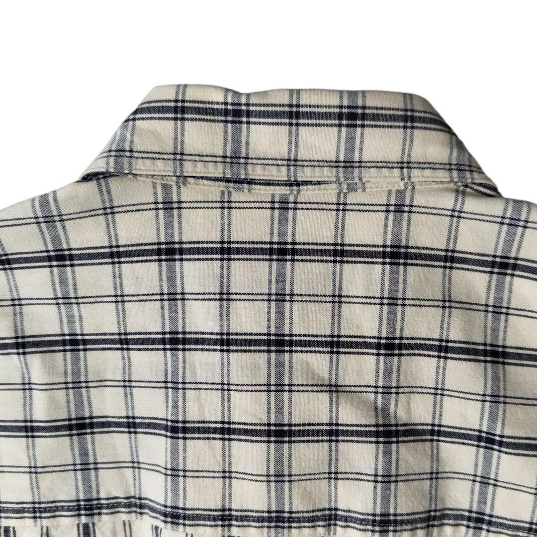 USED L H/S Button down shirt -EddieBauer-