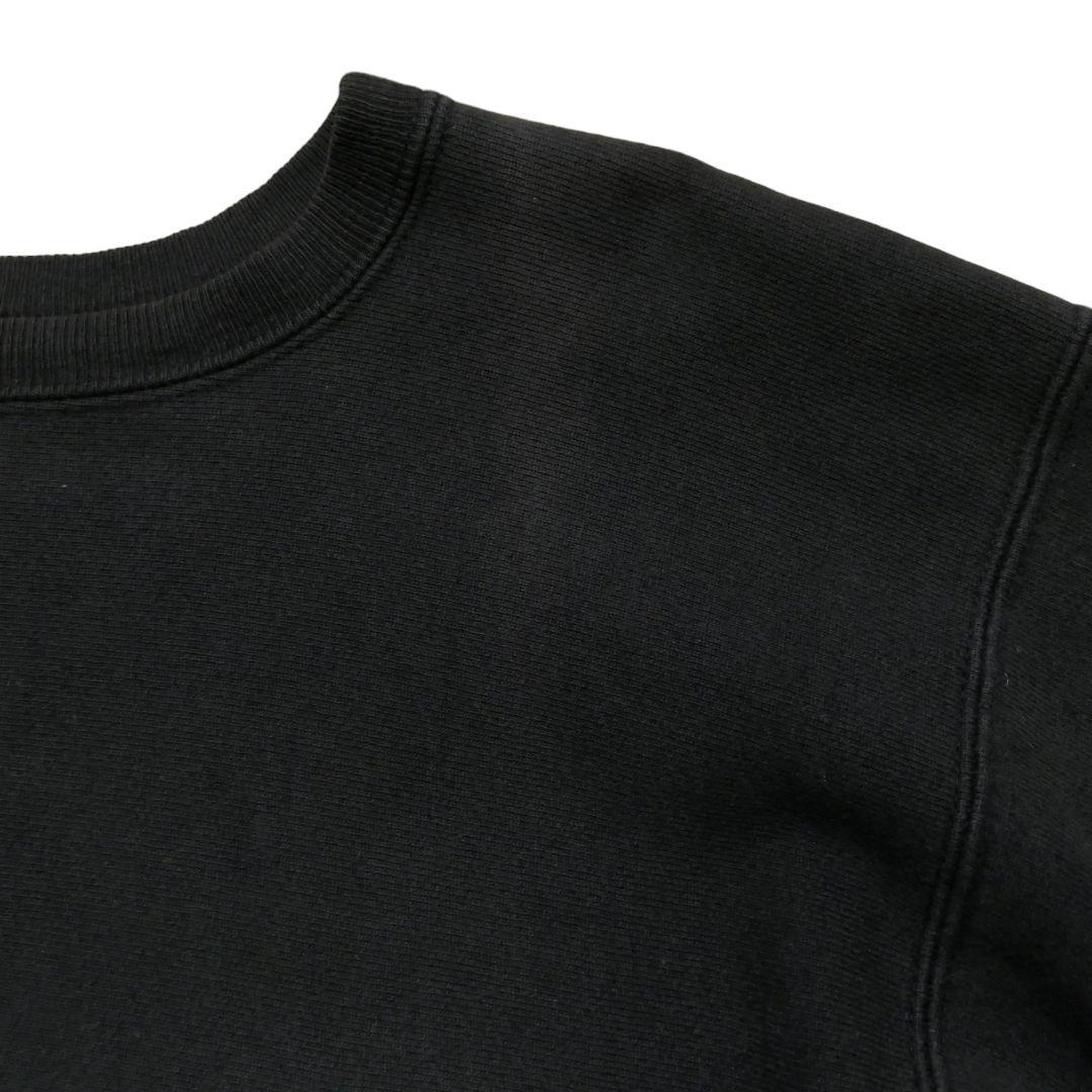 VINTAGE 90s L Reverse Weave Sweat  "BLACK" -Champion-
