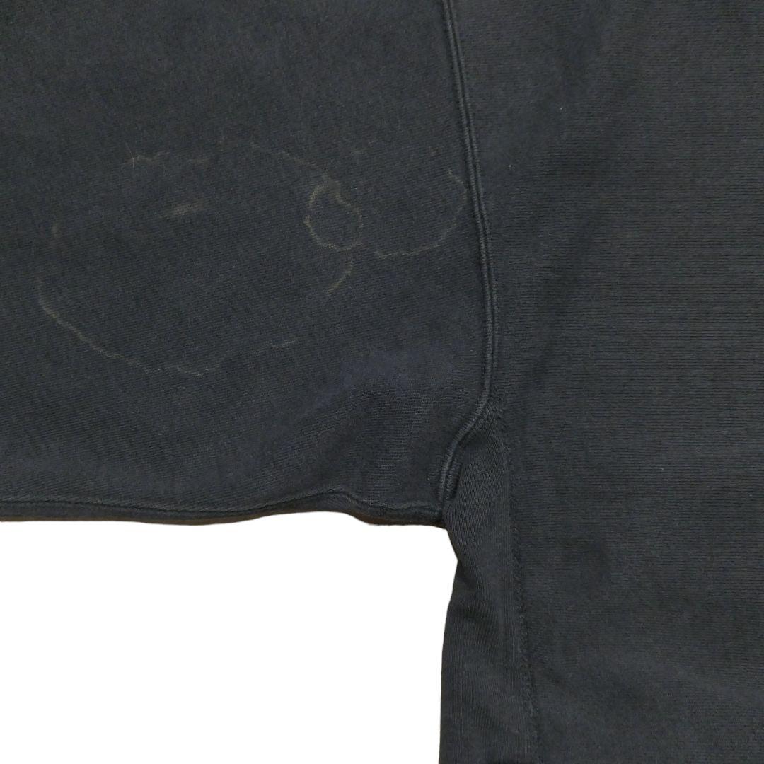 VINTAGE 90s L Reverse Weave Sweat  "BLACK" -Champion-