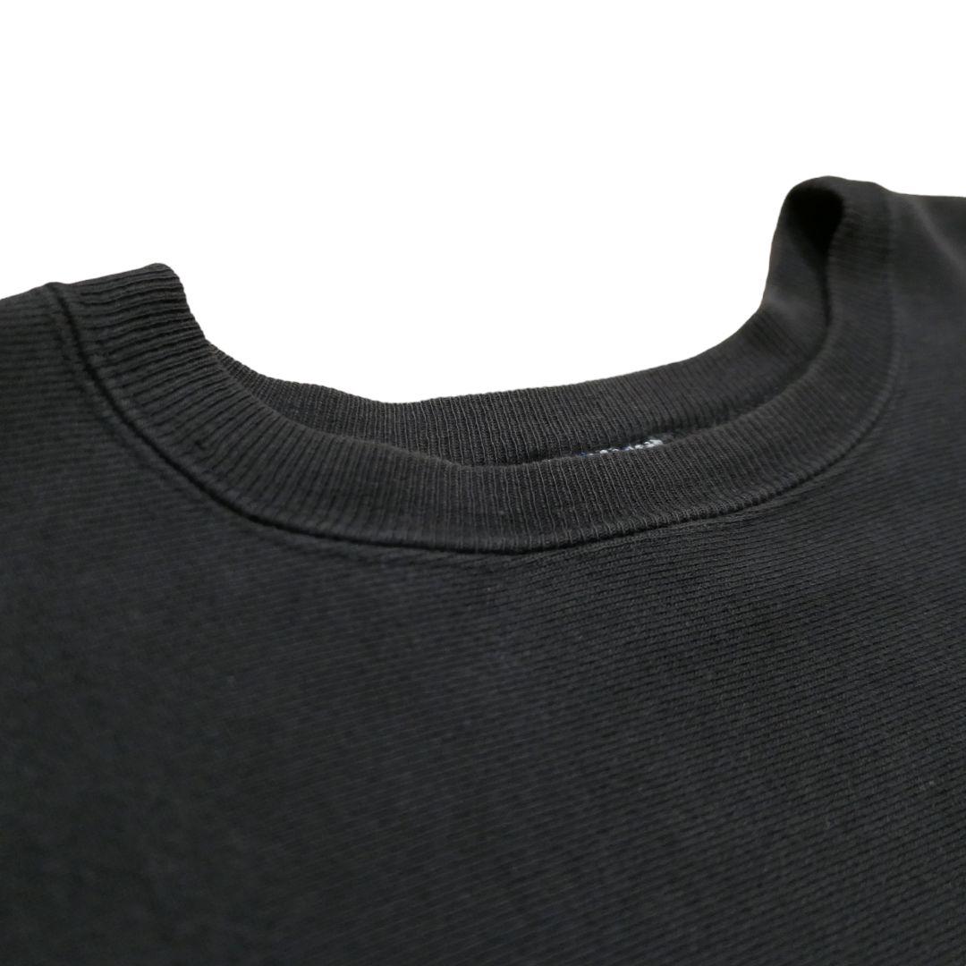 VINTAGE 90s L Reverse Weave Sweat  "BLACK" -Champion-