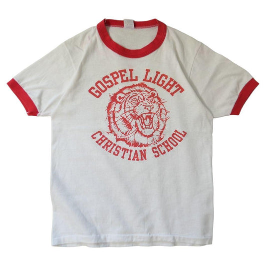 VINTAGE 70-80s S Ringer T-shirt -Velva Sheen-