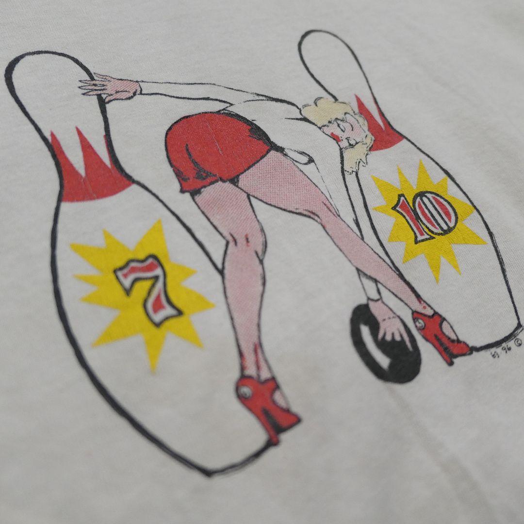 VINTAGE 90s L Ringer Tee -anvil-