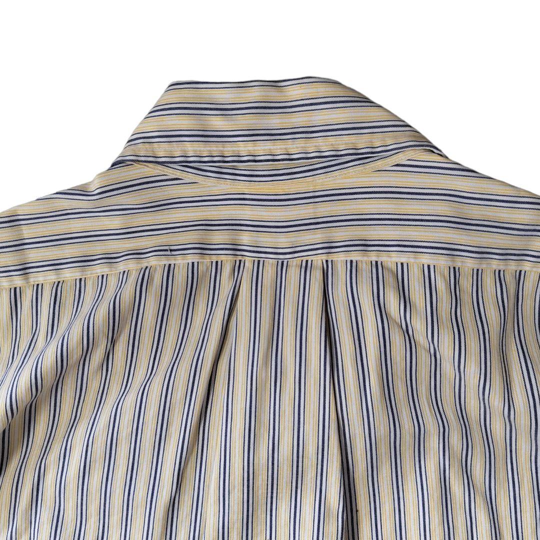 VINTAGE 80-90s L Stripe bd shirt -BrooksBrothers-