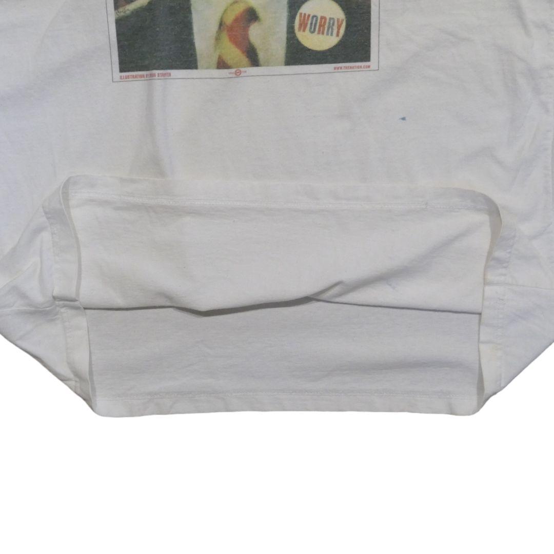 VINTAGE 90s XL "George Bush" Parody Tee -MAD MAGAZINE-