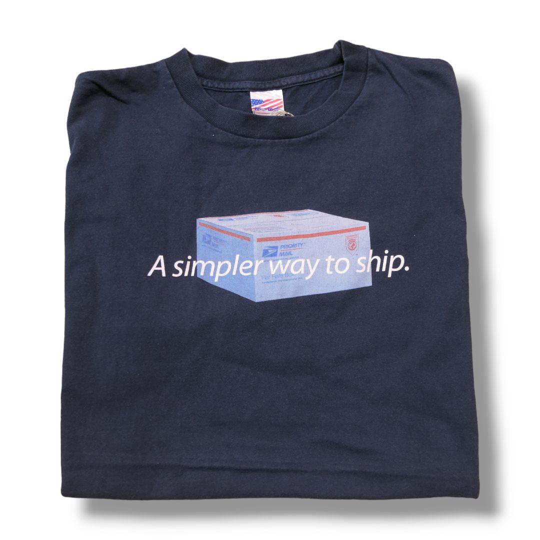 VINTAGE 00s M Promotion Tee -UNITED STATES POSTAL SERVICE-