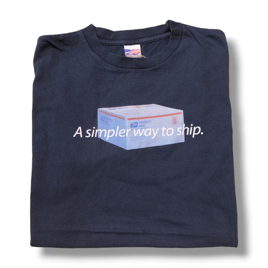 VINTAGE 00s M Promotion Tee -UNITED STATES POSTAL SERVICE-