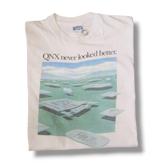VINTAGE 80s XL Promotion Tee -QNX-
