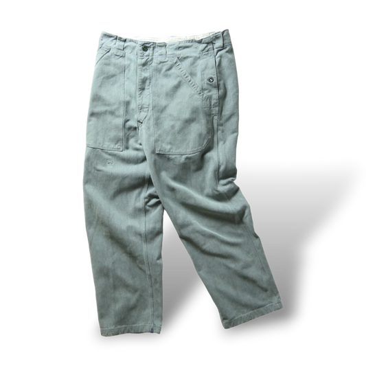 VINTAGE 50s Denim Work Pants -Swiss Army-