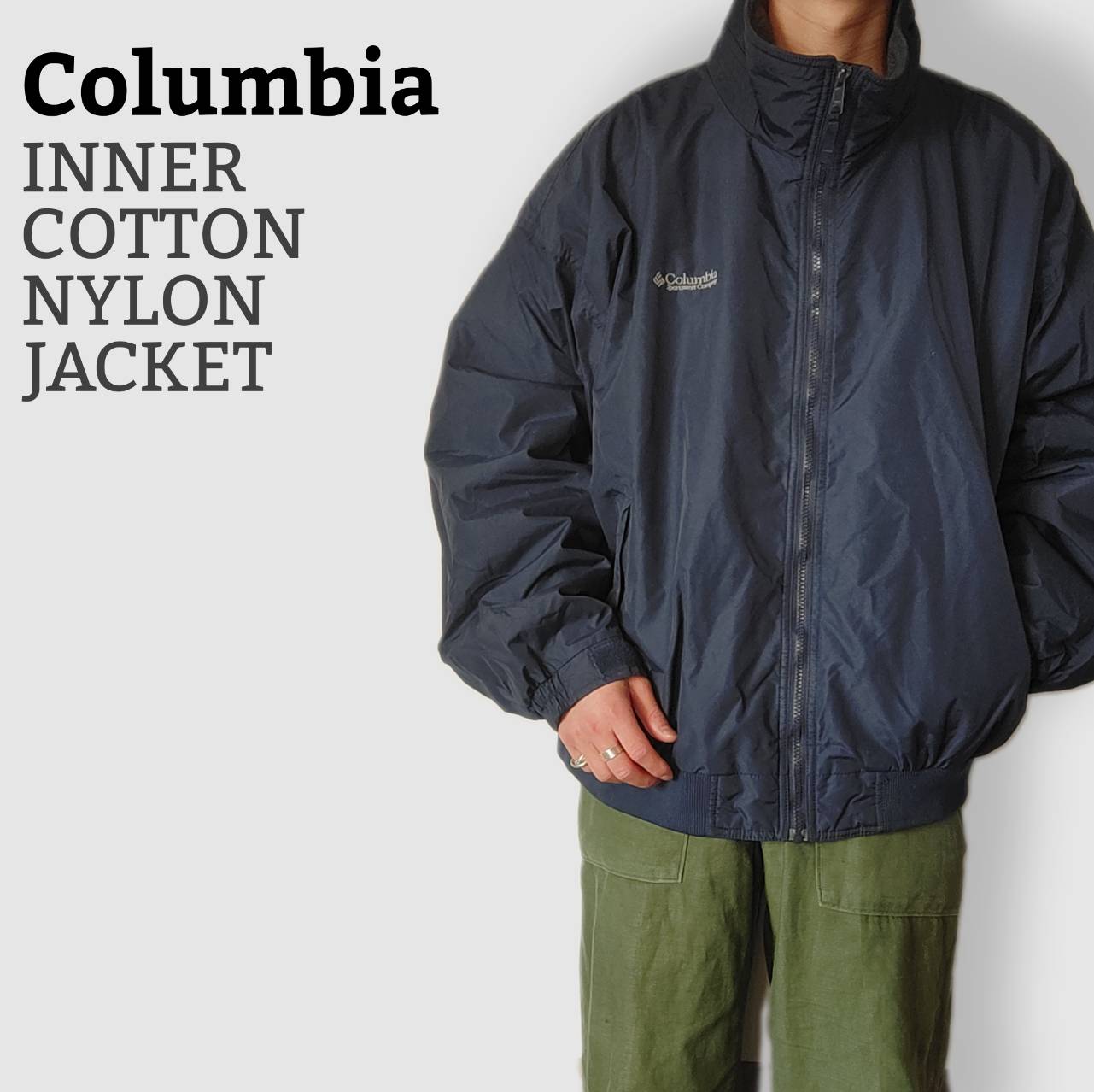 [Columbia] inner cotton fleece jacket