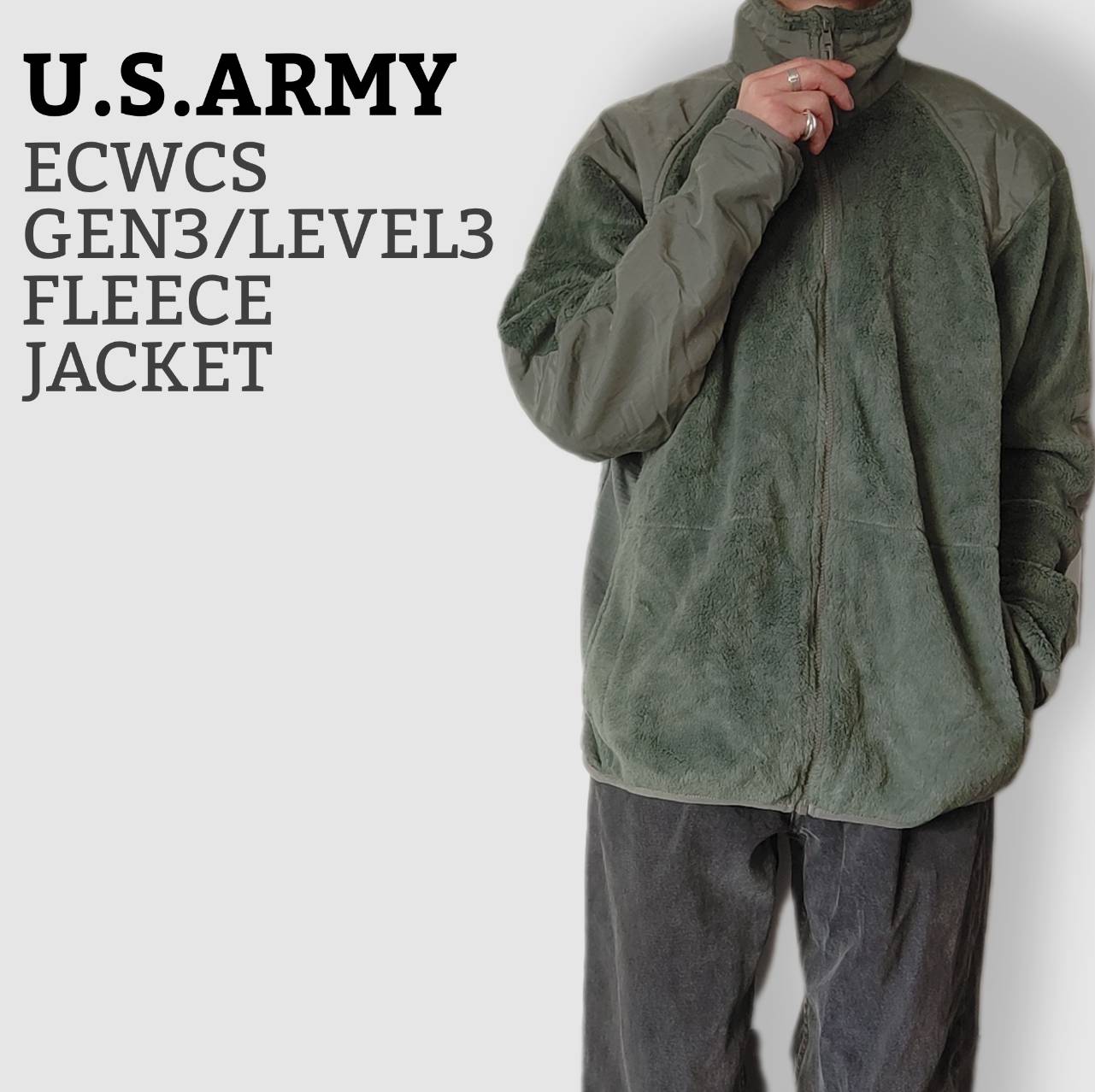 [U.S.ARMY] ECWCS GEN3 LEVEL3 fleece jacket