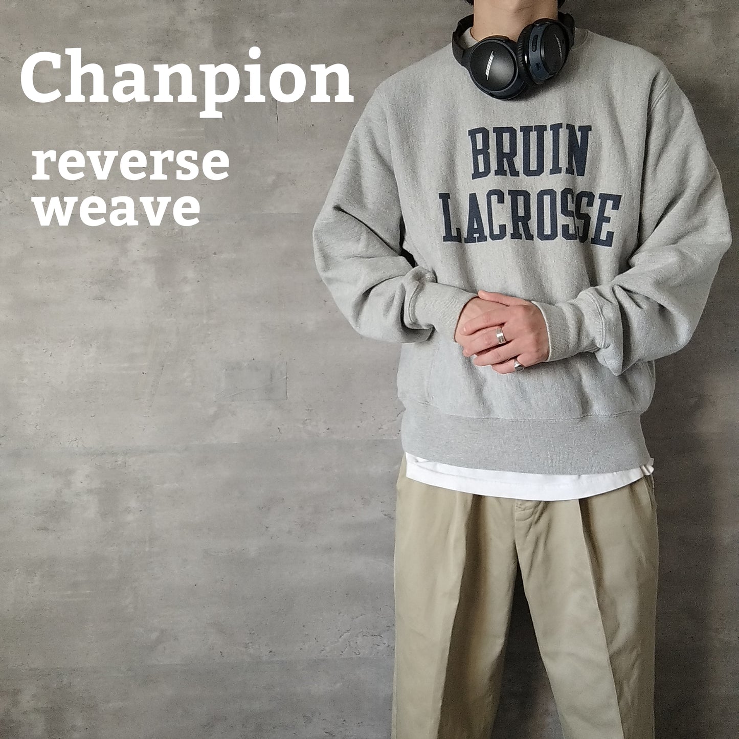 [Champion] reverse weave sweat