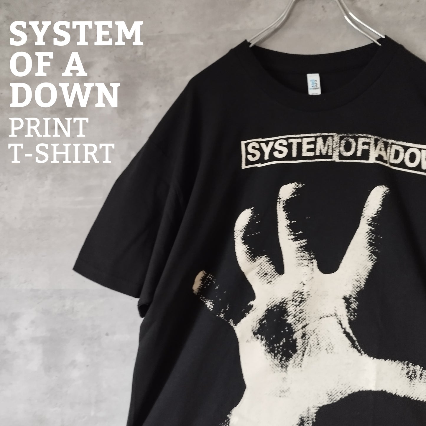 [SYSTEM OF A DOWN]  print t-shirt