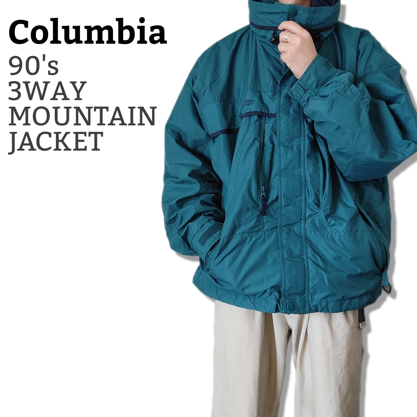[Colombia] 3way mountain jacket