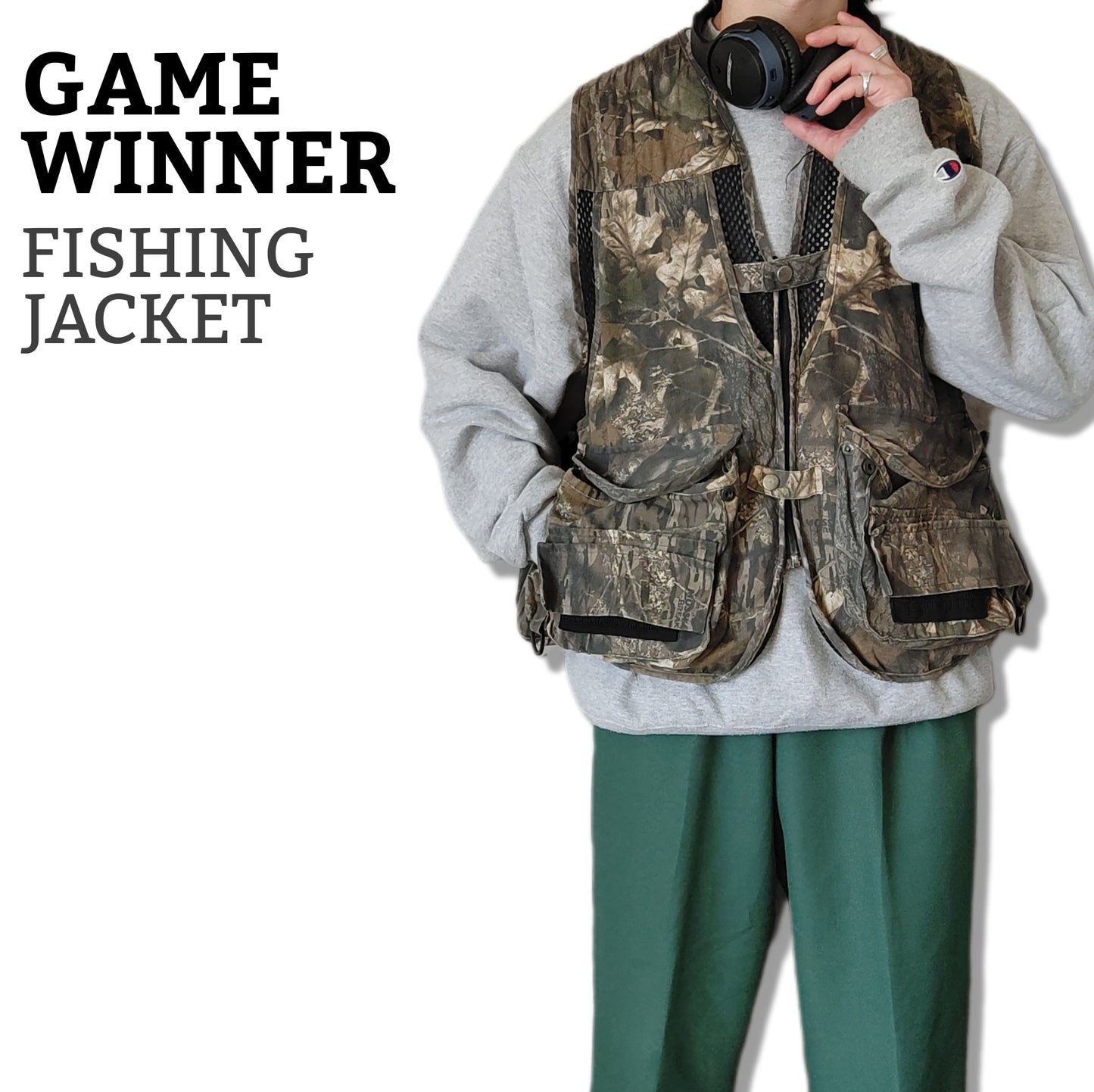 [GAME WINNER] fishing vest