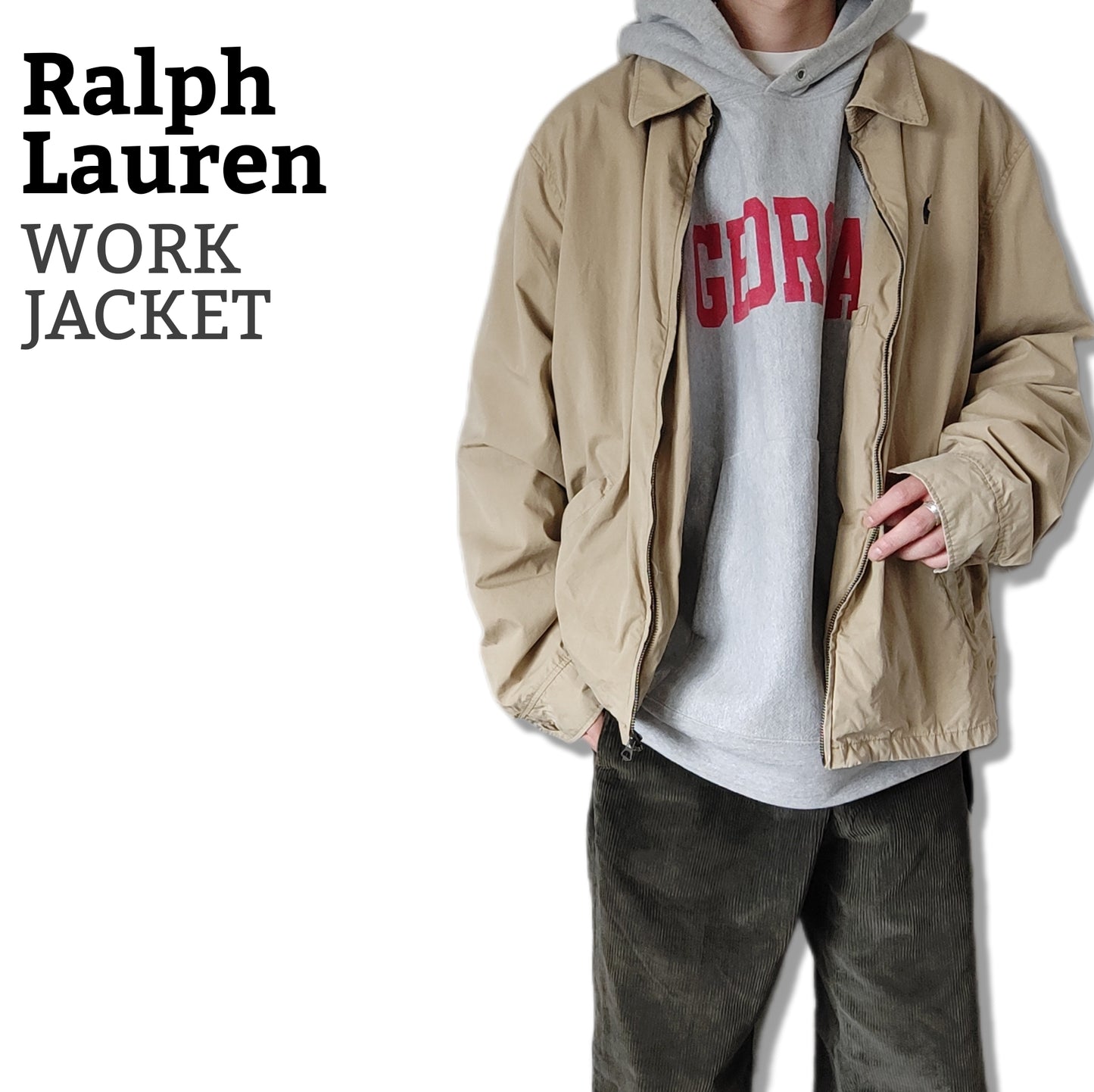 [RalphLoren] swingtop jacket