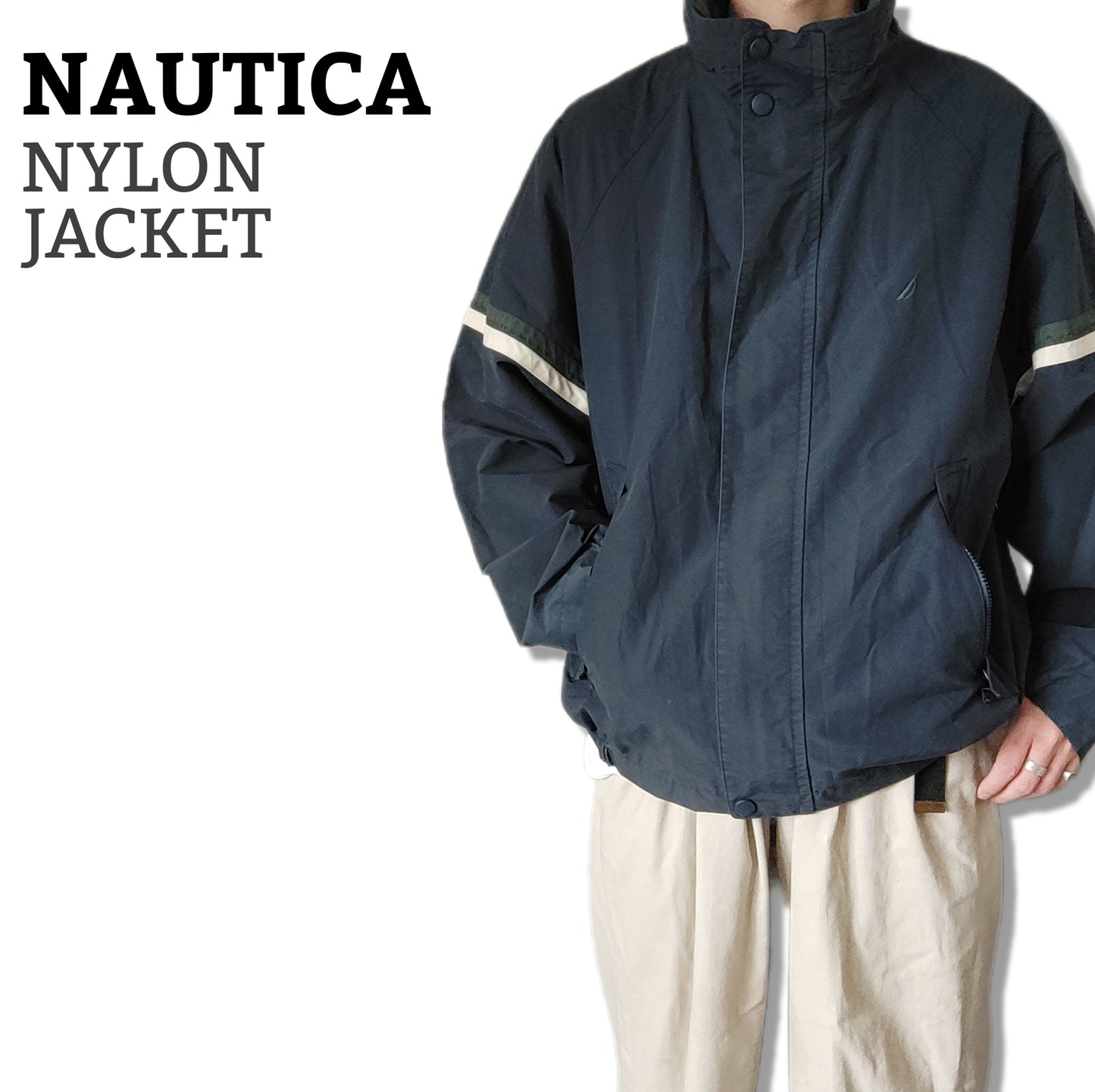 [NAUTICA] mylon jacket