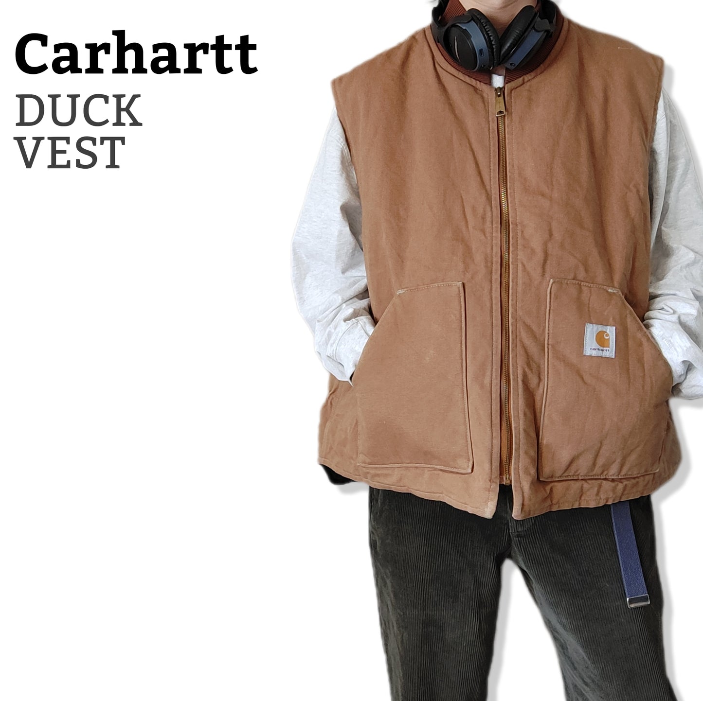 [Carhartt] duck vest