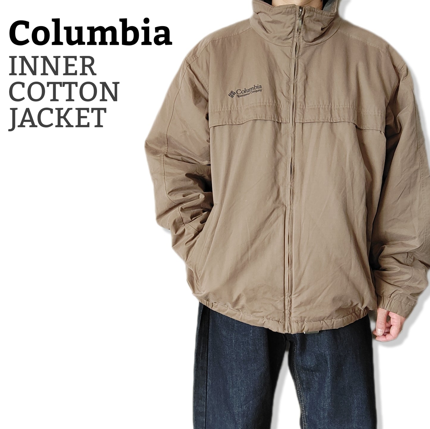 [Columbia] inner cotton fleece jacket