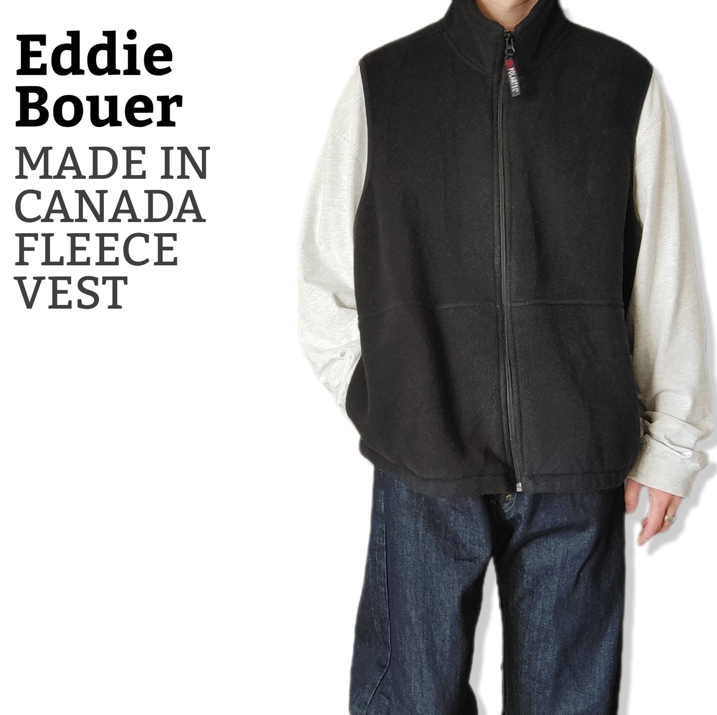 [EddieBouer]  fleece vest