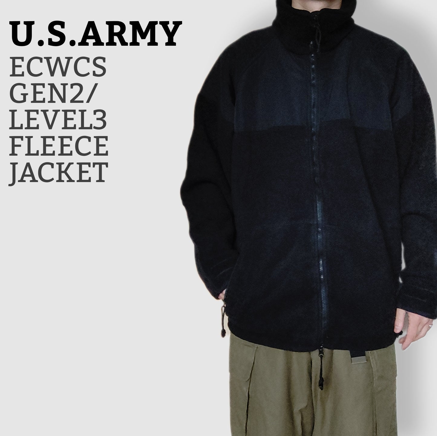 [U.S.ARMY] ECWCS GEN2/LEVEL3 fleece jacket
