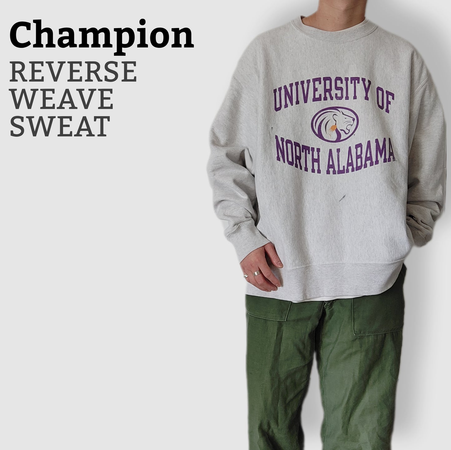 [Champion] reverse weave sweat