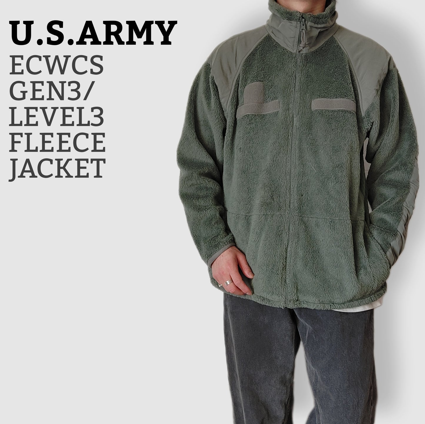 [U.S.ARMY] ECWCS GEN3 LEVEL3 fleece jacket