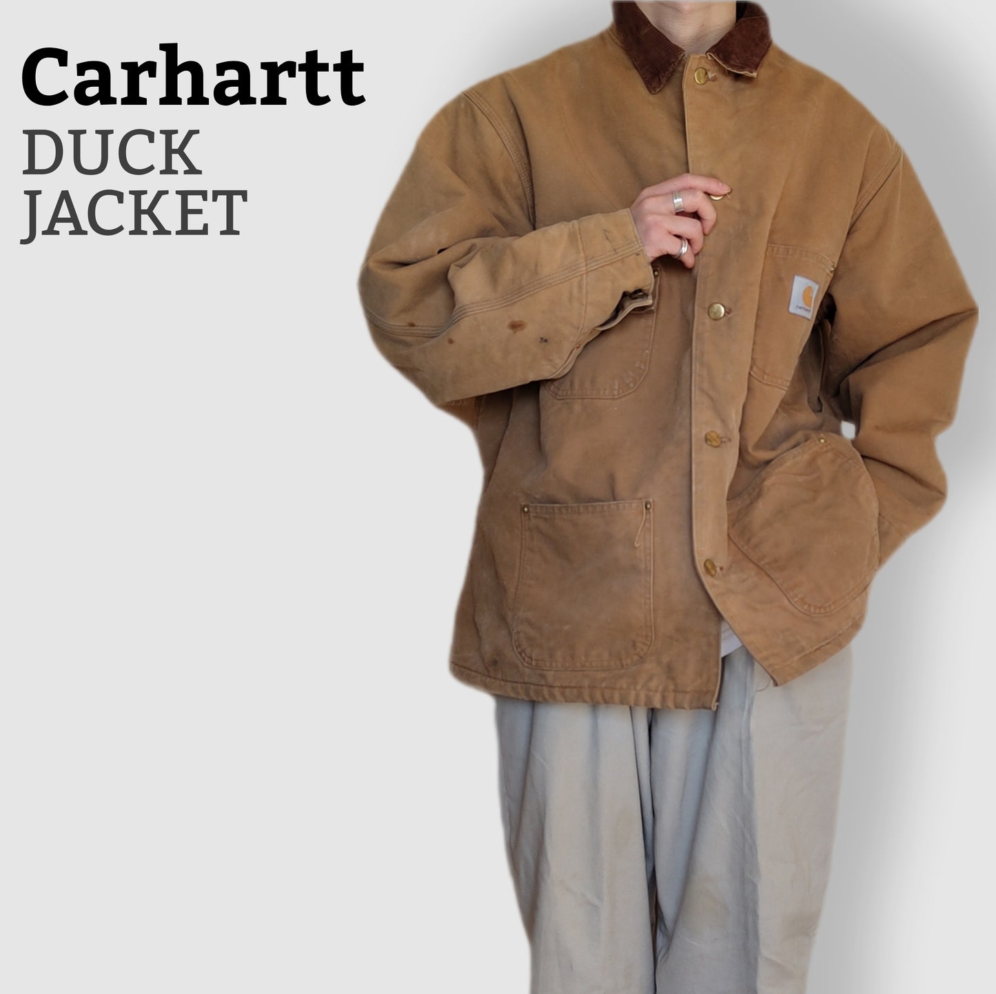 [Carhartt] duck jacket