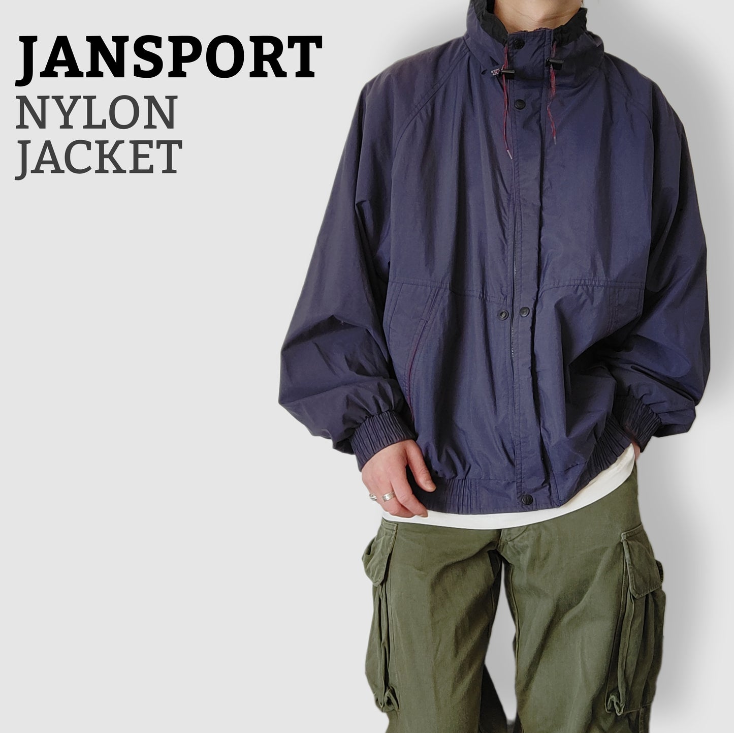 [JANSPORT] nylon jacket