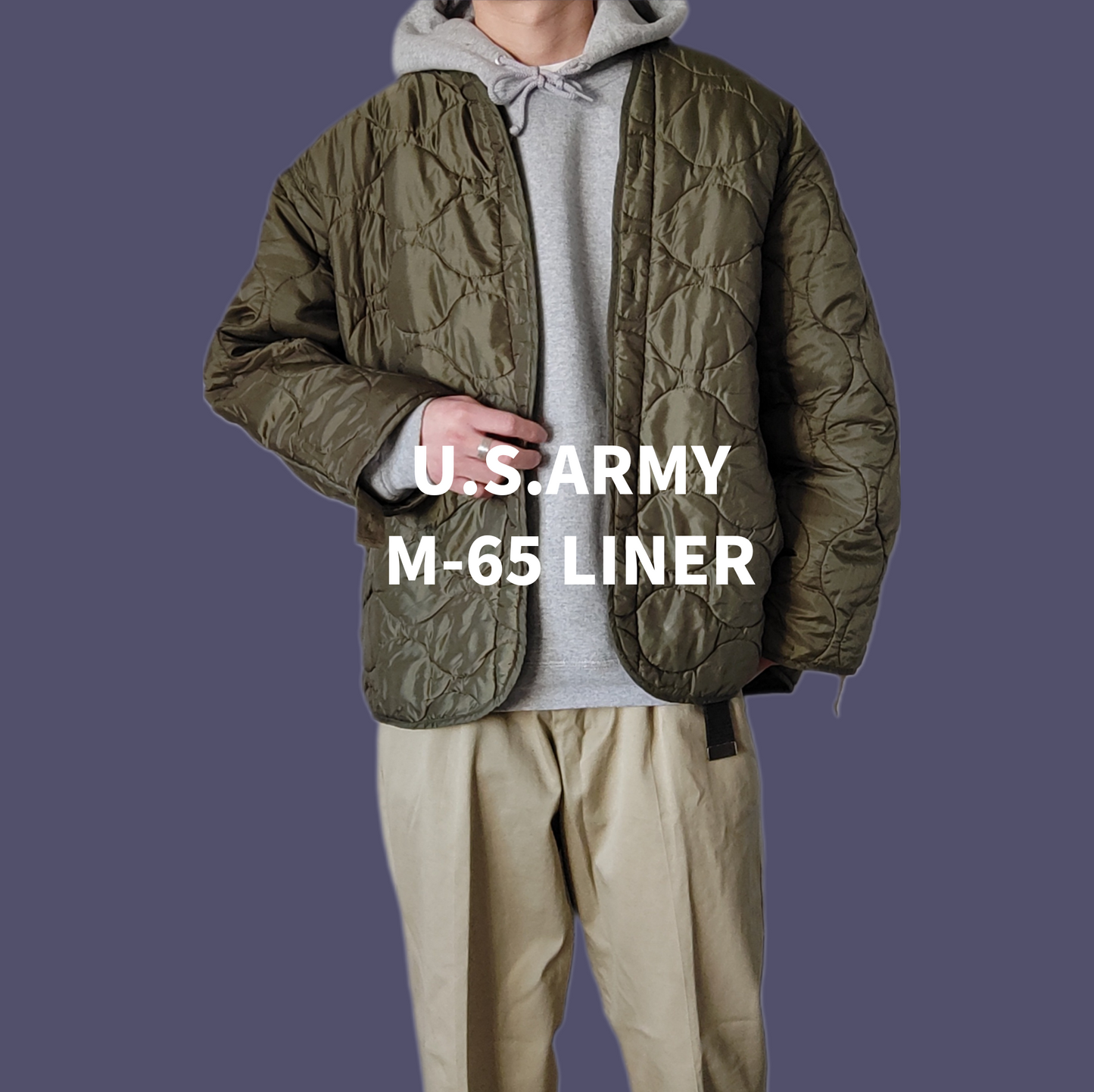 [U.S.ARMY] M-65 FIELD JACKET LINER / XL