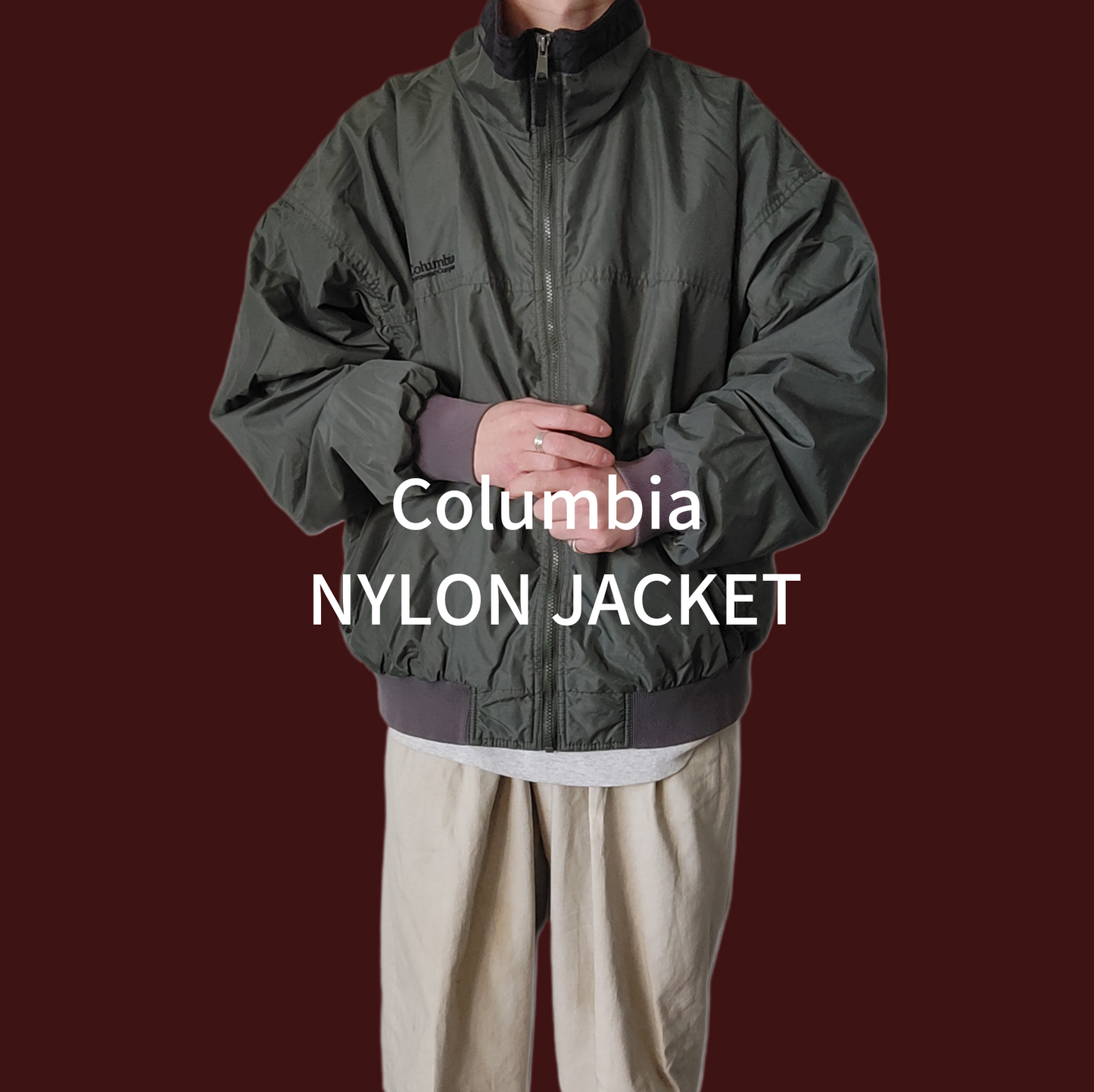[Columbia] nylon jacket / XL