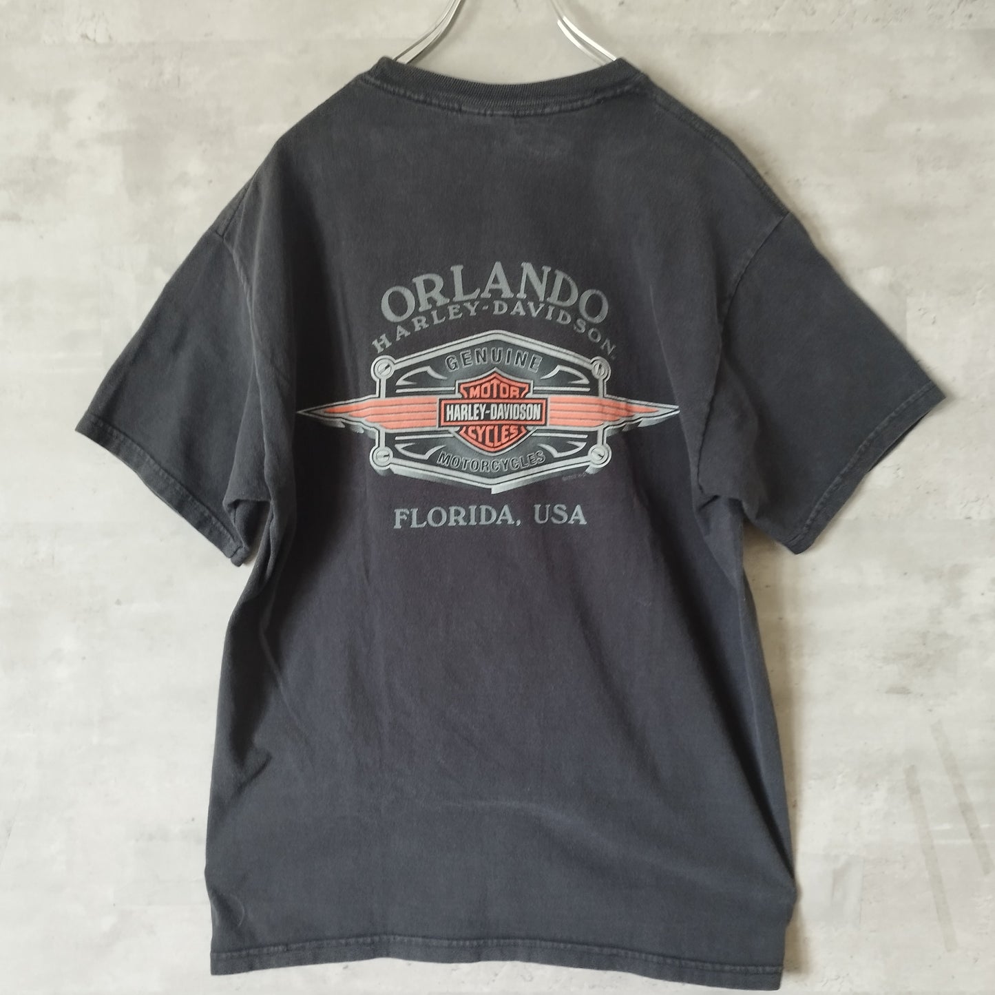 [HARLEY-DAVIDSON] print t-shirt