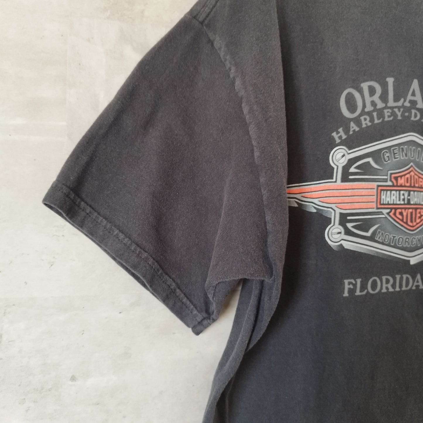 [HARLEY-DAVIDSON] print t-shirt