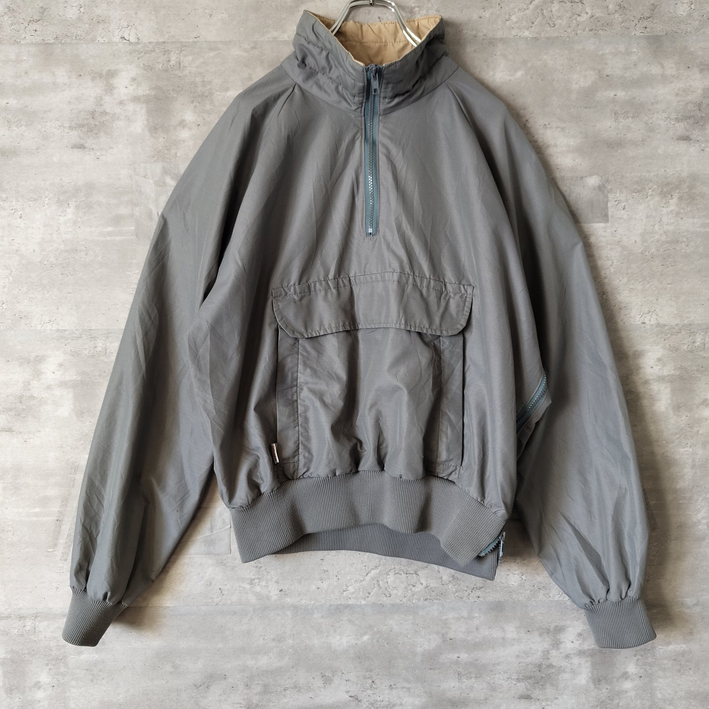 [Colombia] 70~80s half zip nylon jacket