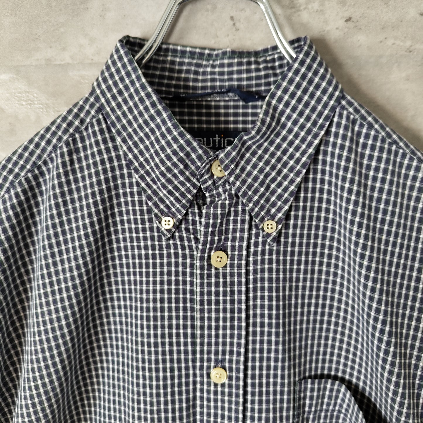 [nautica] 90's bottun down shirt