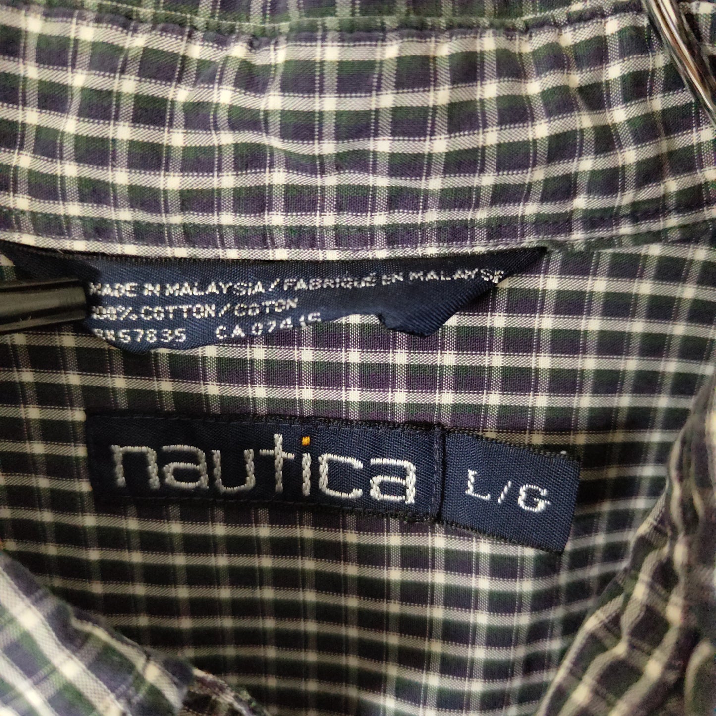 [nautica] 90's bottun down shirt