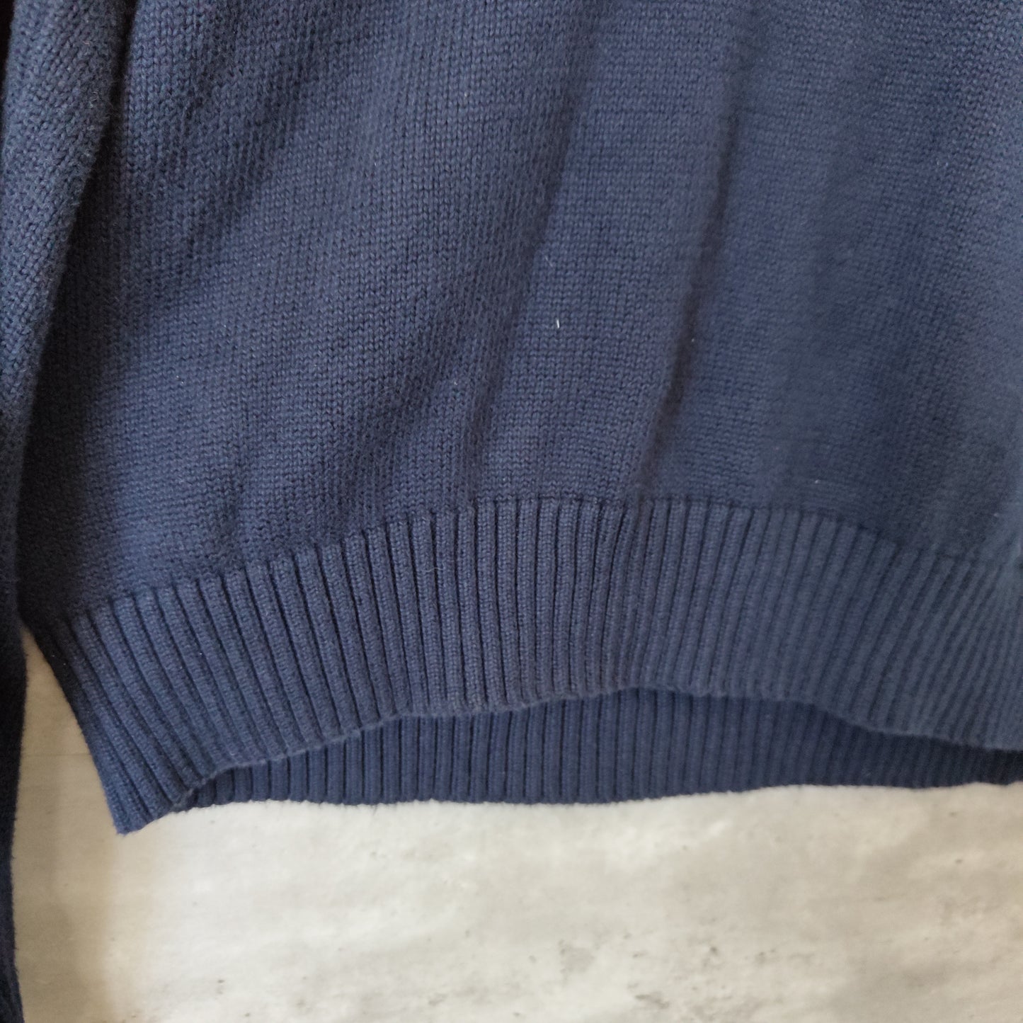 [RalphLoren] halfsnap knit