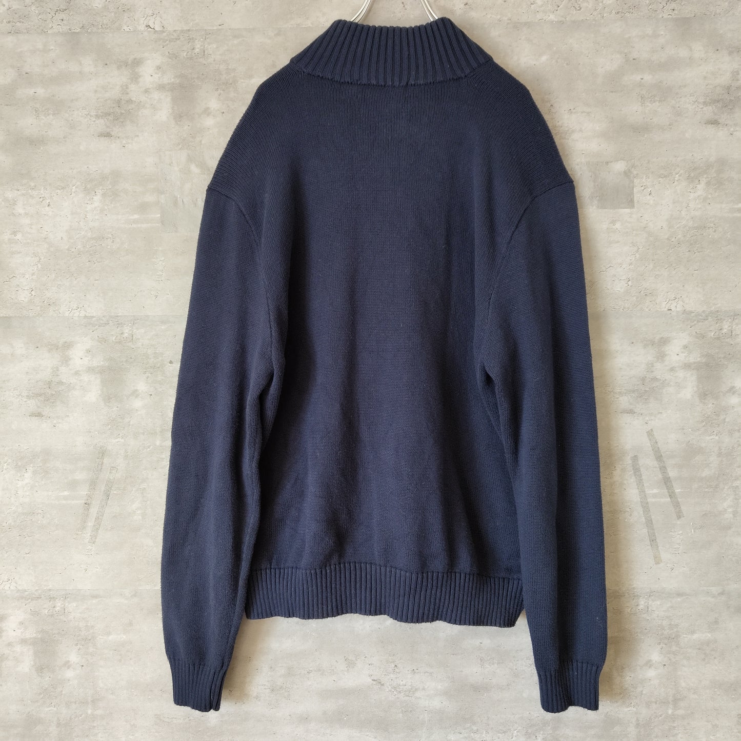 [RalphLoren] halfsnap knit