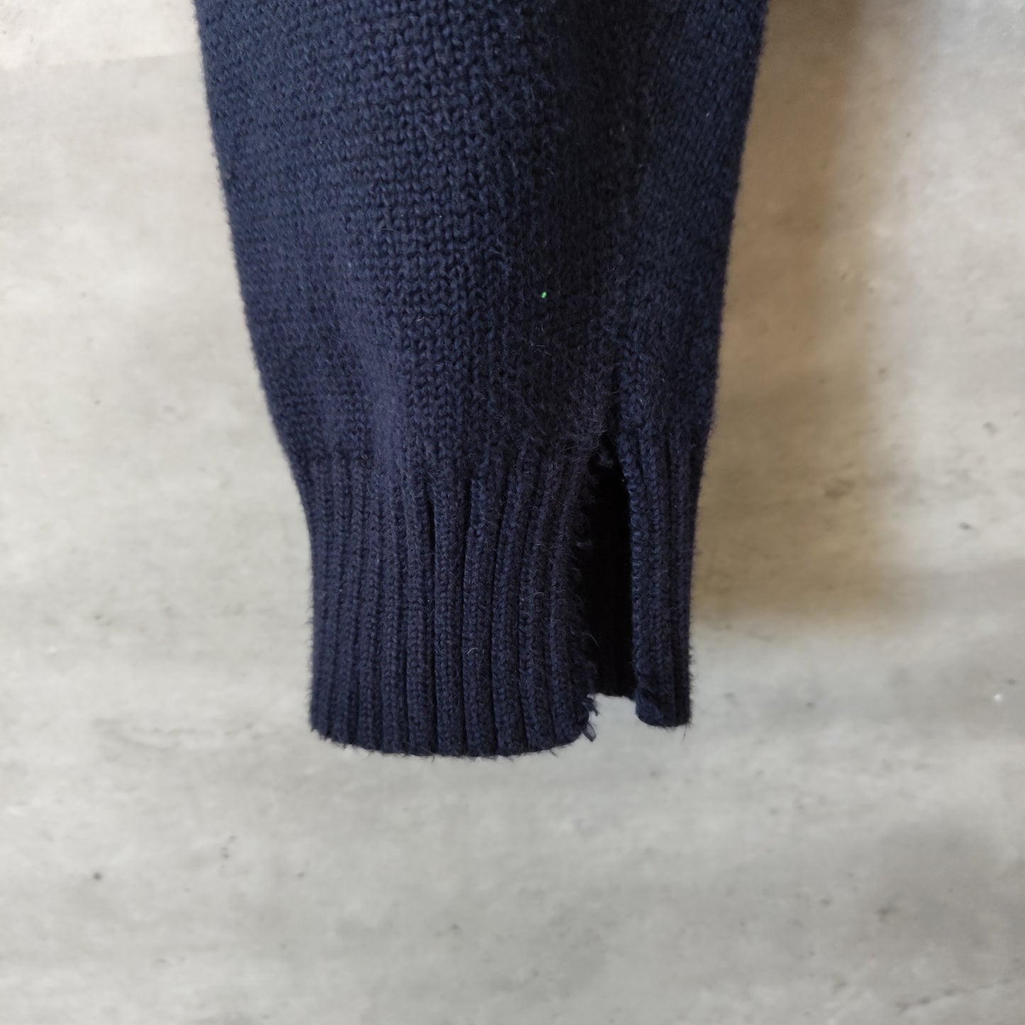 [RalphLoren] halfsnap knit