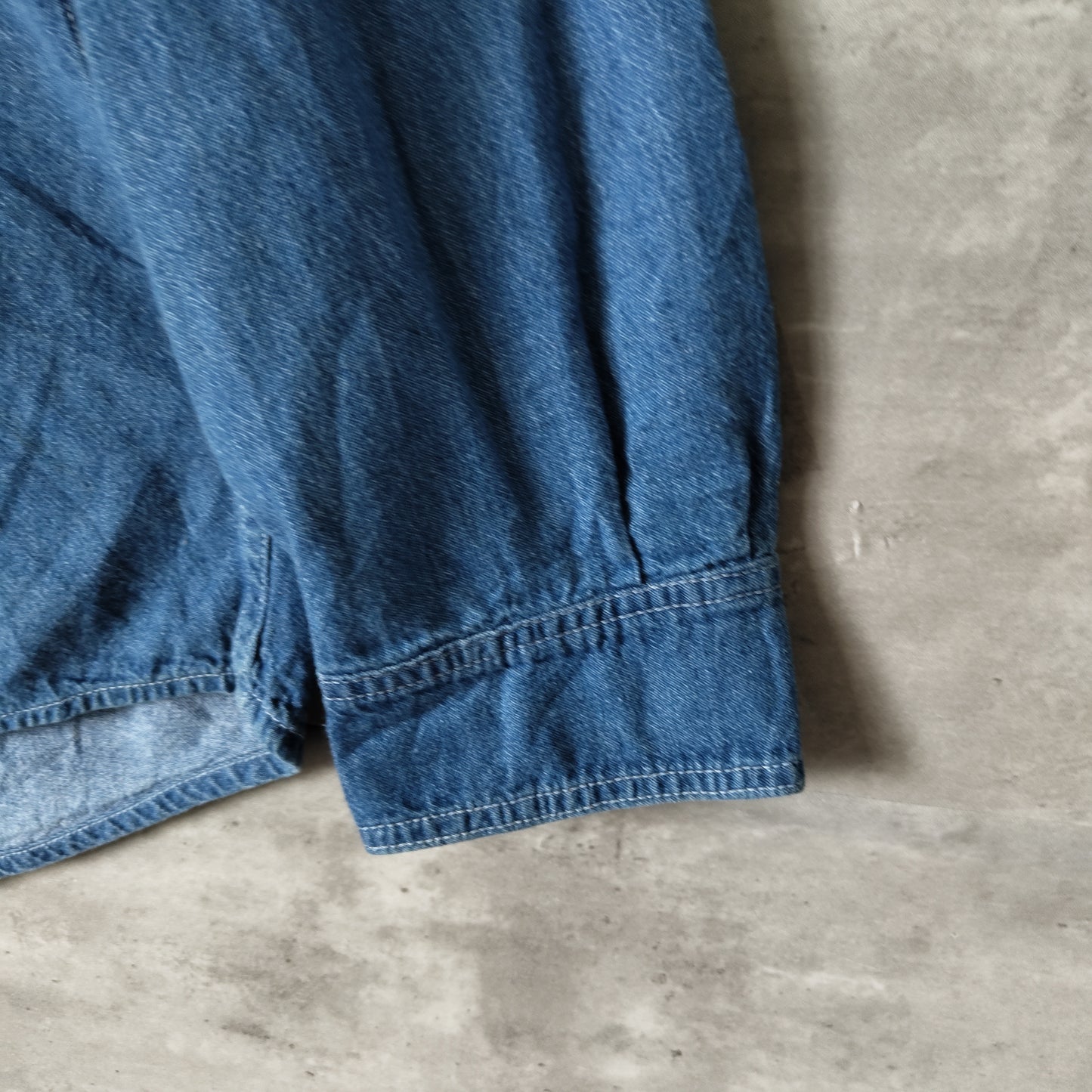 [Marlboro] 90s denim shirt, made in U.S.A