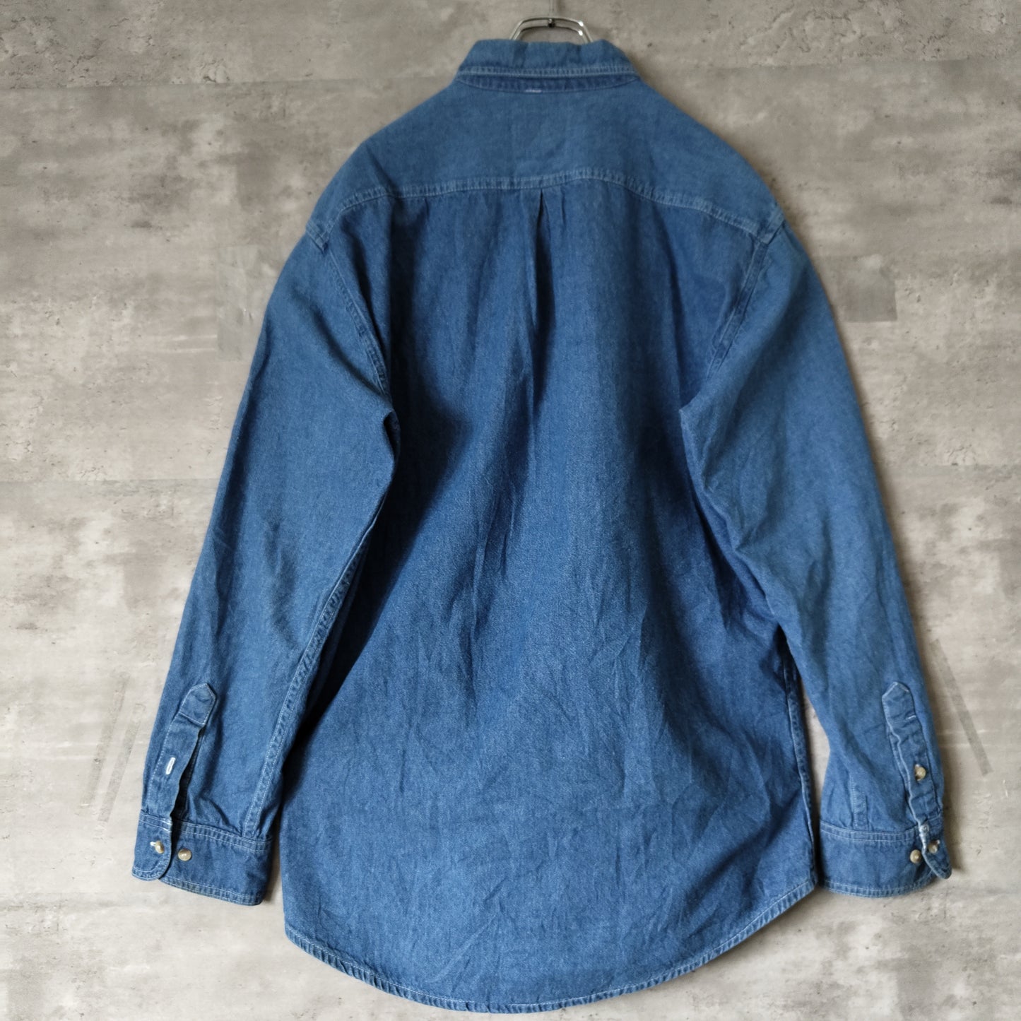 [Marlboro] 90s denim shirt, made in U.S.A