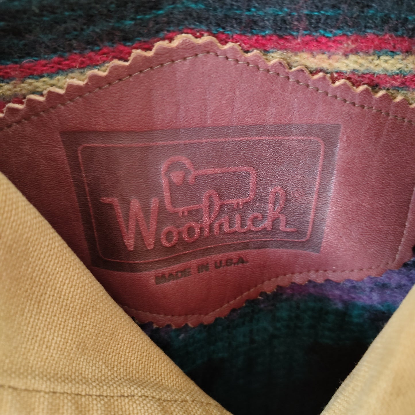 [Woolrich] 90's duck jacket, made in U.S.A